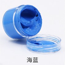 32 색 30ml 가죽 염료 페인트 유성 DIY 전문 공예 가방 소파 신발 수리 보완 색상 붙여 넣기, 04 Sea blue