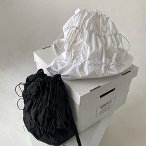 탑보그 복조리 셔링 배낭 백팩 (2컬러)
