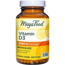 비타민d3 비타민k2 비타민k menaquinone 메나퀴논 mk7 120캡슐 메가푸드, 상품선택