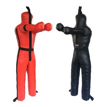 이종 주짓수 더미 실내운동 샌드백 격투기 하프가드, 185cm(70KG) 레드