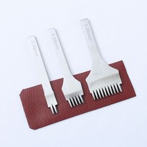 짱패브릭 가죽부자재) 유럽형 사선 치즐 3.38mm, 10날