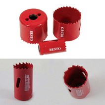 홀 커터 홀소 바이메탈 일반 41mm 구멍가공 베스토 온라인철물점 인터넷철물점 인테리어철물 _ 22092786EA, 쿠팡 4번샵 본상품선택