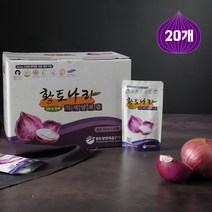 황토나라양파즙 물없이 갈아만든 100% 자색양파즙 100ml x 20개입, 20팩