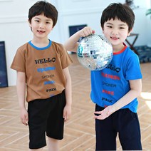 초딩하우스 헬로우상하(여름)-주니어남아의류 초등학생옷