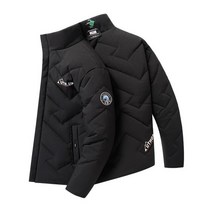 고어텍스패딩 새로운 두꺼운 남성 겨울 자켓 겨울 따뜻한 남성 착실히 보내다 패션 캐주얼 파카 코트 블랙 스탠드 칼라 남성 방풍 자켓 남자