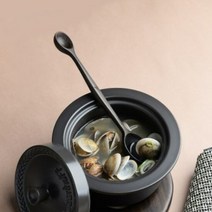 풍경이야기 벨류세라믹 첼리나 흑단 원목 계량스푼 24.5cm, 단품