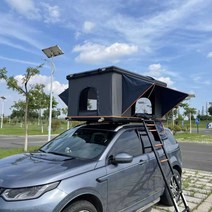 루프탑텐트 차량용 차박 쉘터 하드탑 도킹 SUV캐노피, 1.3미터 폭 알루미늄케이스 삼각 텐트