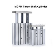 엔진 크레인 3 축 실린더 공압 가이드 에어 복동 MGPM 보어 12/16/20/.../100mm 스트로크 10/20/25/.../300mm, 28 MGPM20-20Z