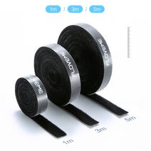 찍찍이테이프 정리 3M[상사맨] 길이 벨크로 케이블 타이 전선 3미터/컴퓨터, 케이블선정리3M