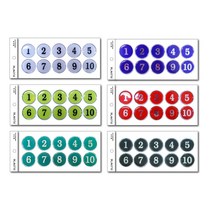 에폭시 번호판, 에폭시번호판(녹색)_숫자 151~160