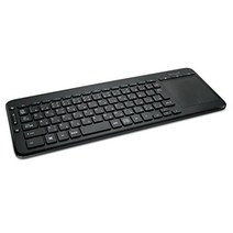 Microsoft 키보드 무선세크리티(암호화 기능 탑재)방적 All-in-One Media Keyboard 길이 367mmx폭 132mm 블랙 N9Z-00029