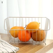 주방 정리 스텐 바스켓 과일 야채바구니 텀블러정리함, 단품