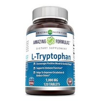 어메이징뉴트리션 포뮬러 L-트립토판 1000mg 타블렛, 120개입, 3개
