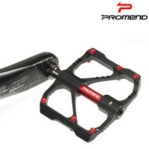 자전거 평페달 MTB 로드 알루미늄 카본 경량 패달 페달, 로드형, 카본 페달, F 7 - 레드 (2개 - 1세트)
