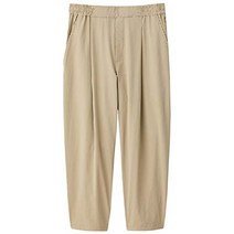 [댄스킨] 롱 팬츠 MIDTOWN WIDE PANTS 레이디스 라이트 카키 (LK) 일본 L (일본 사이즈 L 상당)
