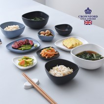 크라운포드 댄디 홈세트 14pcs 2인 그릇세트 접시 식기, 본상품선택, 본상품선택