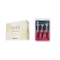 브리지스톤 PHYZ 프리미엄 골프공 1다스 (12개 팩) 골드 펄 PMGX, 마그넷 티 3.1인치(80mm) 세트