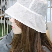 모로코코 체크 솔리드 벙거지 모자