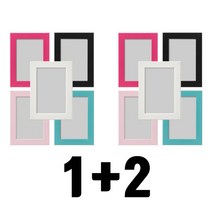 이케아 FISKBO 피스크보 액자 10x15cm 1+2 행사, 블랙