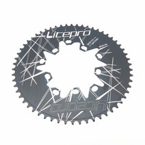 픽시체인링 크로더체인링 픽시크랭크 타원형 더블 110130 체인 링 접이식 자전거 545658 크랭크 세트 도발, 02 56