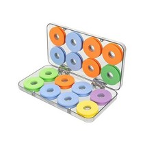 Unomor 유니모르 1세트 낚싯줄 공구 낚시용품 휴대용 낚시릴 케이스 낚시리더 홀더 브라켓 서브박스 엉킨 낚시상자 eva 장비