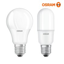 오스람 LED 전구 램프 스틱 하이와트, LED전구 8W 865 주광색