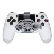 운전게임 레이싱 게임 PS4 컨트롤러 미니 스티어링 3D 인쇄 휠 보조 조이스틱 시뮬레이터 패드, 한개옵션1, 02 SILVER