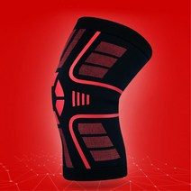 스포츠 무릎보호대 아대 밴드 농구 축구 조깅 헬스용무릎보호대 댄스 무릎인대보호대, 그레이