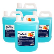 오릭스 버블클렌징워시 자몽향, 4.1kg, 4개