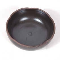 우리도예 옹기수반, 깊은옹기호박수반 2호 지름28cm 높이12cm