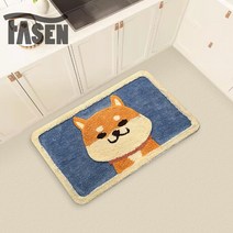 FASEN 주방매트 패밀리 융모 클래식 호텔 발매트 스포츠 매트 러그 규조토발매트 욕실발매트 화장실매트 수건 답례품 코일매트 코일매트 소프트 주방 발매트 사계절 발매트, 매트15