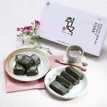 [자연맛남]강원도 정선 수리취떡 인절미/찹쌀떡 혼합 선물세트 1.8kg(인절미16개/찹살떡18개)