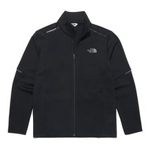 (국내매장판) 노스페이스 남성 U-RUN 집업 바람막이 블랙