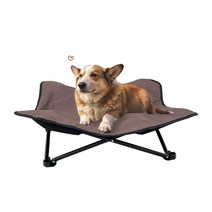 [강아지고양이해먹애견캠핑의자] 칠시 반려동물 접이식 캠핑 의자, 블랙
