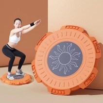 유산소 홈트 기구 뱃살 옆구리 허리 트위스트 전신 운동 매트, 블루