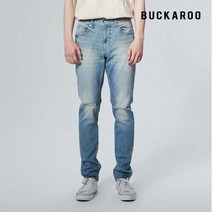 버커루 [BUCKAROO] PREMIUM 득템 특가전 남성 고퀄 바닐라틴 브러쉬 L/I톤 !최고급워싱! 너무예쁘고 편안한 슬림일자핏 UP3 청바지