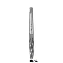 테이퍼 핀 핸드 리머 1 개 1:10 원추형 각도 샤프 수동 HSS 합금강 9XC 블레이드 생크 기계 CNC, 02 12mm