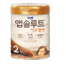 앱솔루트 프리미엄 명작 분유 2단계, 2개, 800g