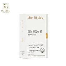 더리틀스 람노플유산균 알파 락토바실러스 람노서스 CFU 100억 유산균 60캡슐, 60정, 1개