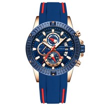 미니포커스 남성용 우레탄밴드 손목시계 MF0244G01