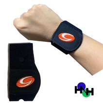 제네시스 파워밴드 손목보호대, 블랙