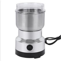 커피브라인더 미니 커피 그라인더 가정용 전기 300ml Ultrafine 베이비 푸드 Pulverizer 24 블레이드 스파이스 페퍼 그레인 밀, 4 blades+AU