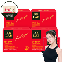 비비랩 잔티젠 수면 다이어트 식약처 인증 체지방 허리둘레 내장지방 체중감소 활력환 기획세트, 14포 x 4개