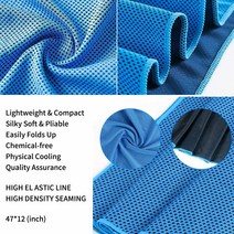 KUHNMARVIN 피클볼 타월 넥 쿨링 스포츠 타월 스카프 랩 운동용 - 골.. 정품보장, Orange