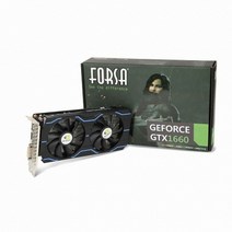 (포)FORSA 지포스 GTX 1660 K D5 6GB