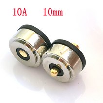 포고핀 1-10 세트 미니 10mm 방수 마그네틱 커넥터 포고 핀 남성 여성 2A 5A 10A DC 플러그 LED 스마트 전자 전원, 03 10mm-10A, 10set