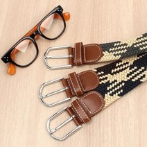 캐주얼 남녀공용 면바지 청바지 허리띠 포인트슬림 벨트