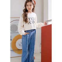 (23봄) 도레도레 스타일아이콘크롭맨투맨 _유아 아동 주니어 여아