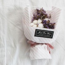 여친 생일 기념일 선물 목화솜 꽃다발 조화파는곳, 상세페이지 참조