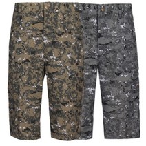 [RΘA] 디지털 밀리터리 카고 반바지 MP 152 5부 남성 여름 남자 5부팬츠 용팬츠 ▷_β5243Ea, fβ_카키
